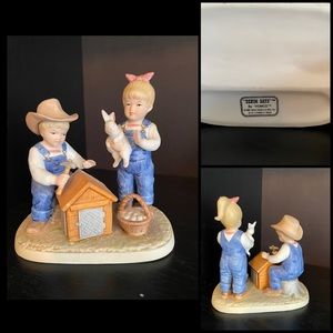 Attention Collectors: Denim Days Figurines by Home Interiors